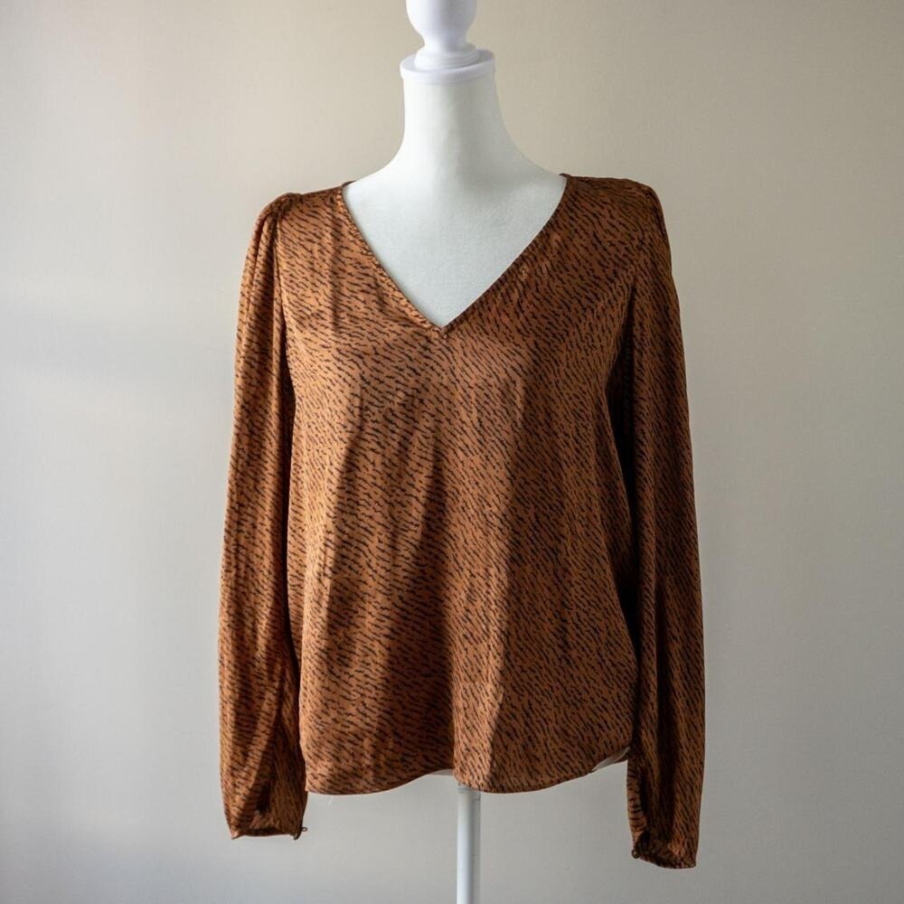 Banana Republic Tiger Striped Blouse